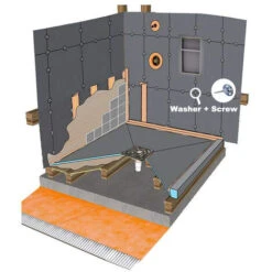 Rondelles De Fixation (x100) Inox Pour Panneaux Prêts à Carreler -Fischer Boutique 94726826 3