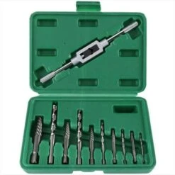 ELLE Déstockage Extracteur De Vis Cassé，11pcs Kit D'Extracteur De Vis Extracteur De Vis Endommagé Extractor Set Pour L'Enlèvement De Vis Cassées Ou Endommagées Boulons Fastners Outil De Suppression