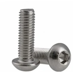 20PCS M420 A2 Bouton Hexagonal Intérieur En Acier Inoxydable / Dôme Vis Hexagonale 10 20PCS M420 A2 Bouton Hexagonal Intérieur En Acier Inoxydable / Dôme Vis Hexagonale -Fischer Boutique 95377784 4