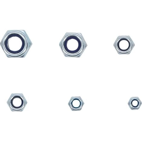 Coffret D' Ecrous Freins Nylstop Hexagonaux Metriques De M5 A M12 4 Coffret D' Ecrous Freins Nylstop Hexagonaux Metriques De M5 A M12 – Image 2