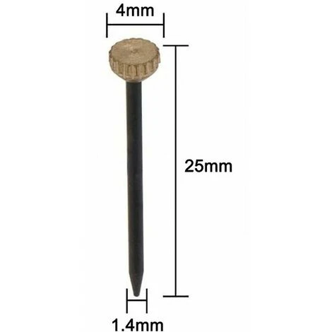 120 Pièces Clous épingles à Tête En Laiton Crochets Durcis Cintre épingles Murales 25mm 6 120 Pièces Clous épingles à Tête En Laiton Crochets Durcis Cintre épingles Murales 25mm – Image 4