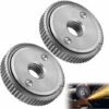 2 Pièces L'éCrou De Serrage Rapide Convient à Toutes Les Meuleuses Angulaires Avec Filetagem 14,Meuleuse D'Angle Angulaires Accessoires Disque A Tronconner Le Bois -Fischer Boutique 97225533 1