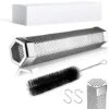 Tube De Fumée Pour Gril à Granulés Tube De Fumage Au Fromage Tube De Fumage à Froid En Acier Inoxydable Pour Granulés Fonctionne Avec Tous Les Grils à Charbon De Bois Ou Fumoirs électriques -Fischer Boutique 97641912 1