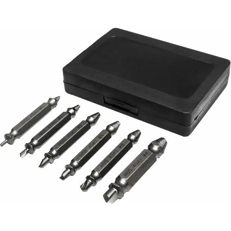 ValueHall Extracteur De Vis Endommagé 6 Pièces Endommagé Vis Extracteurs En Acier HSS 4341 Décapant De Vis Dureté 63 HRC Extracteur De Vis Dénudé Pour Vis Cassée Ou Endommagés V8A02 3 ValueHall Extracteur De Vis Endommagé 6 Pièces Endommagé Vis Extracteurs En Acier HSS 4341 Décapant De Vis Dureté 63 HRC Extracteur De Vis Dénudé Pour Vis Cassée Ou Endommagés V8A02