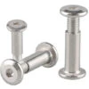 20x Vis Relieuse Avec écrou Douille Tête Plate + Vis Cruciforme Tête Plate En Acier Fixation Métal Bois Meuble Etagère Boulon, M38mm -Fischer Boutique 98640411 1