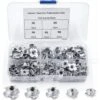 90pcs Ecrou En T 4 Griffes, Ecrous En T En Acier Au Carbone, M3/M4/M5/M6/M8, Travail Du Bois Meuble, Écrou Inserts En Acier Au Carbone T -Fischer Boutique 98766459 1